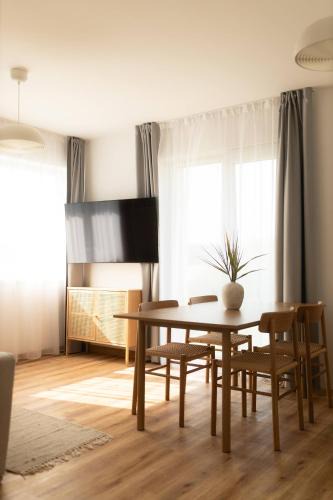 Cerna V Posumavi Apartment | Rodinný apartmán s balkónem a dvěma koupelnami