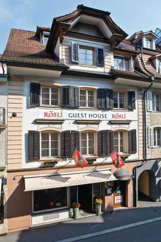 Lucerne House | ROESLI Guest House