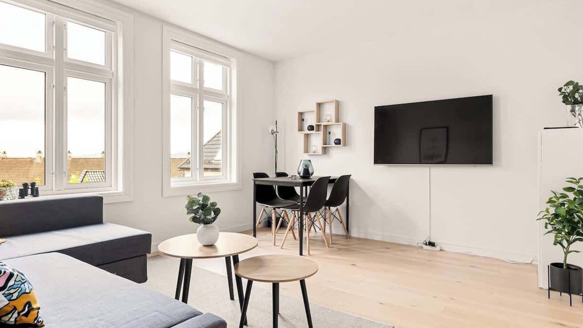 Sandviken Apartment | Rolige Omgivelser & Enkel Innsjekking I NY i 2023