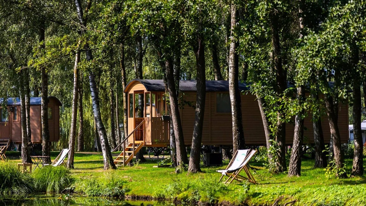 Kinrooi Cabin | Roller mit Terrace 4 Personen