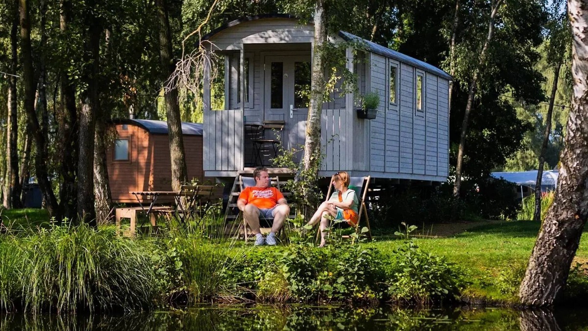 Kinrooi Cabin | Roller mit Terrasse 2 persons