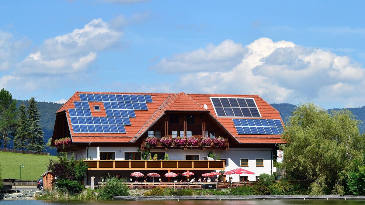 Zeutschach Apartment | Romantic apartments with pond view, sun terrace and swimming pond