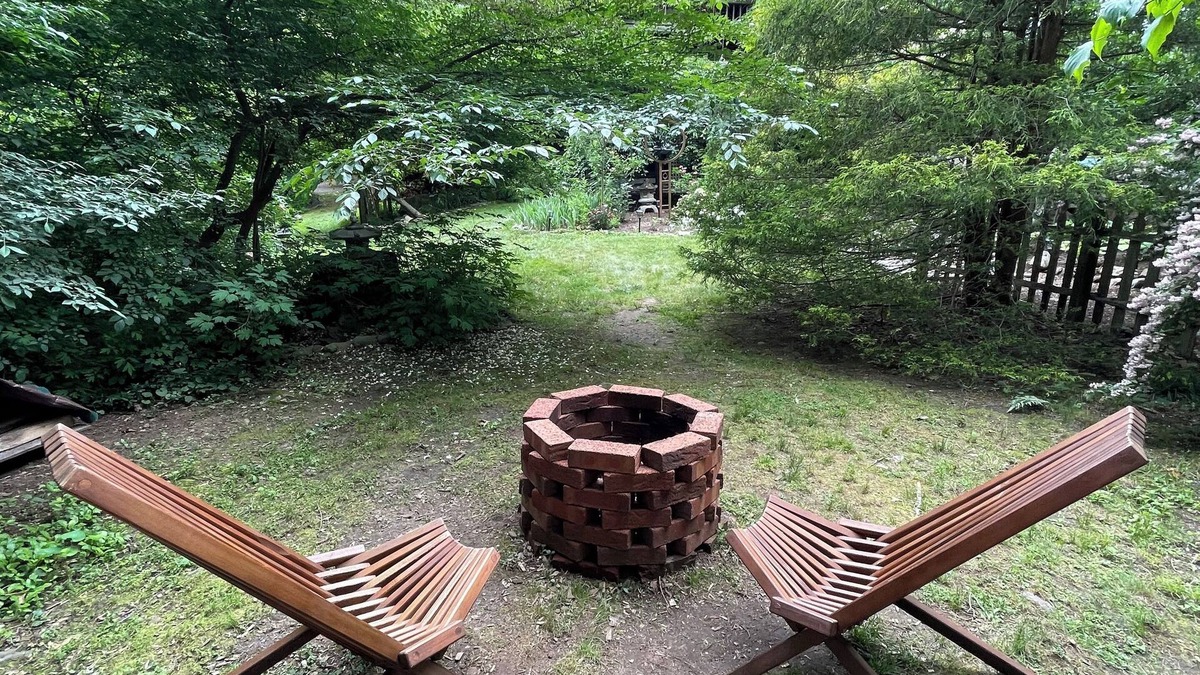 Southbury RV Rental | Romantic Botanical Glamping with pool, gardens & smoked dinner for 2 available.