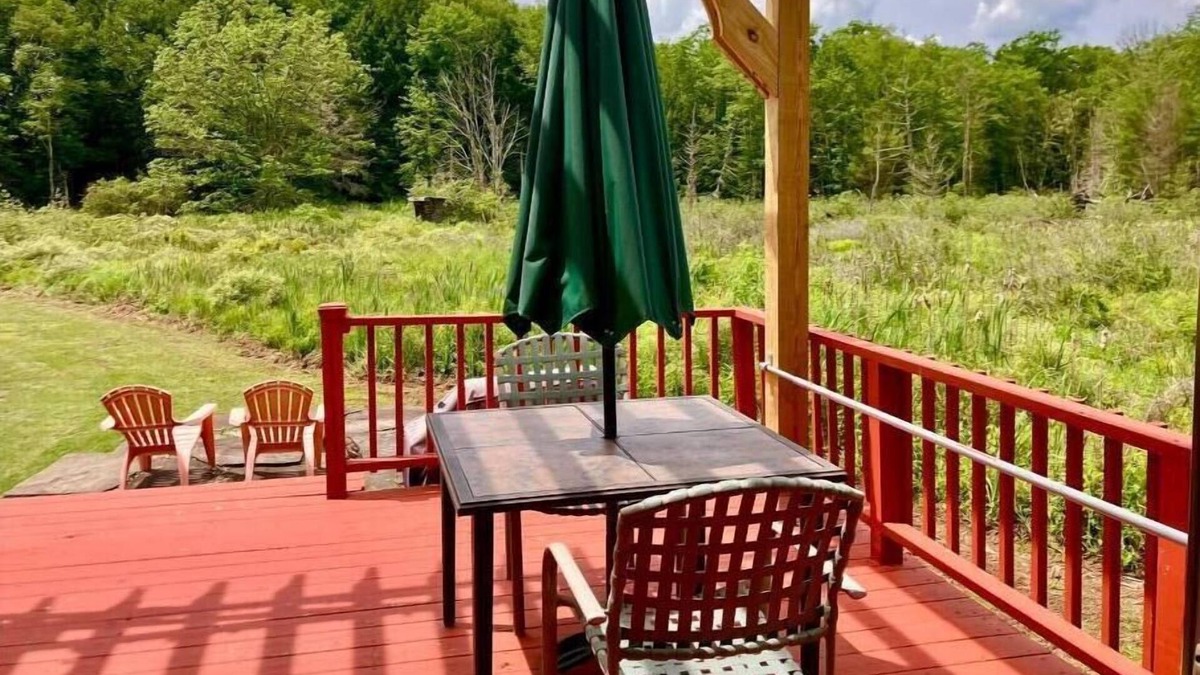 Colliersville Cabin | Romantic Cozy Cabin with a View of the Wetlands