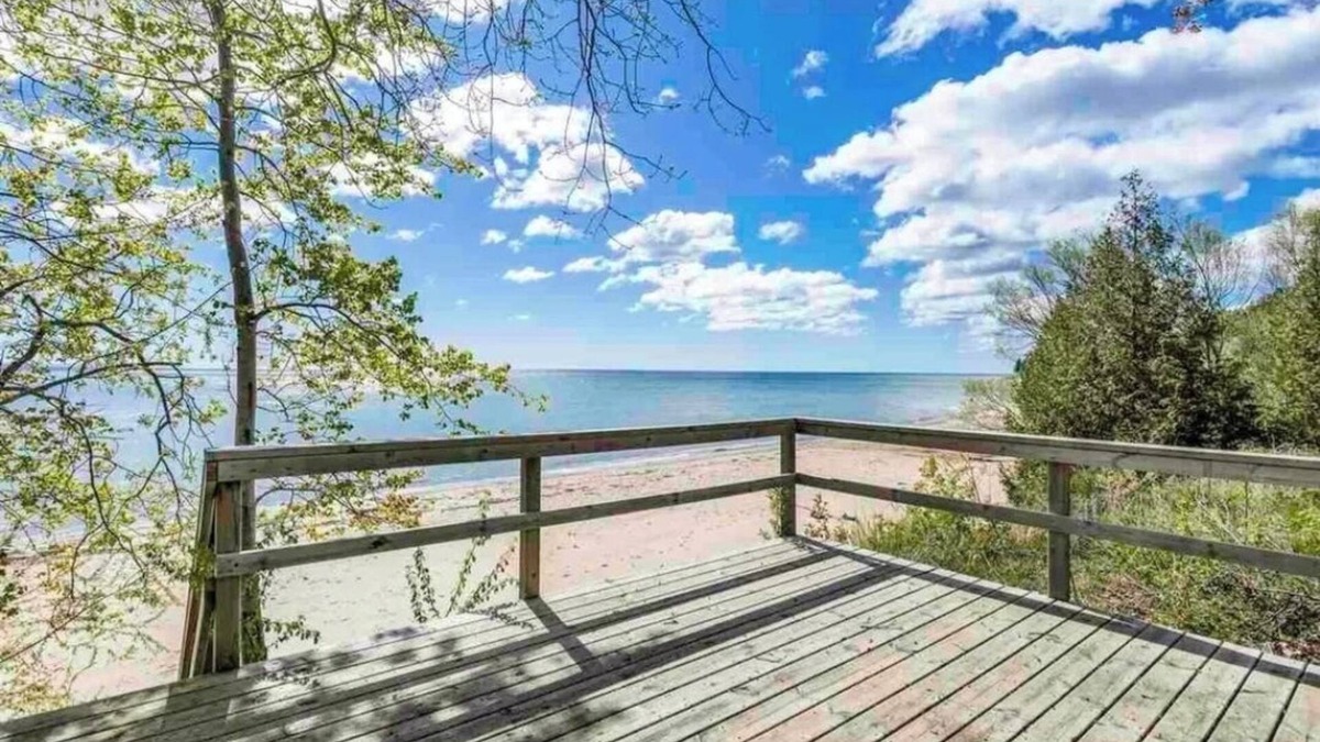 Forestville House | Romantic Escape to our Lake House nestled on a Private, Sandy, Lake Huron Beach