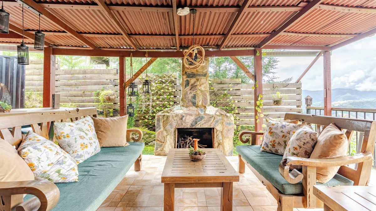 Constanza Cabin | Romantic rustic cabin with fireplace at 5 Thousand feet altitude, Pet Friendly