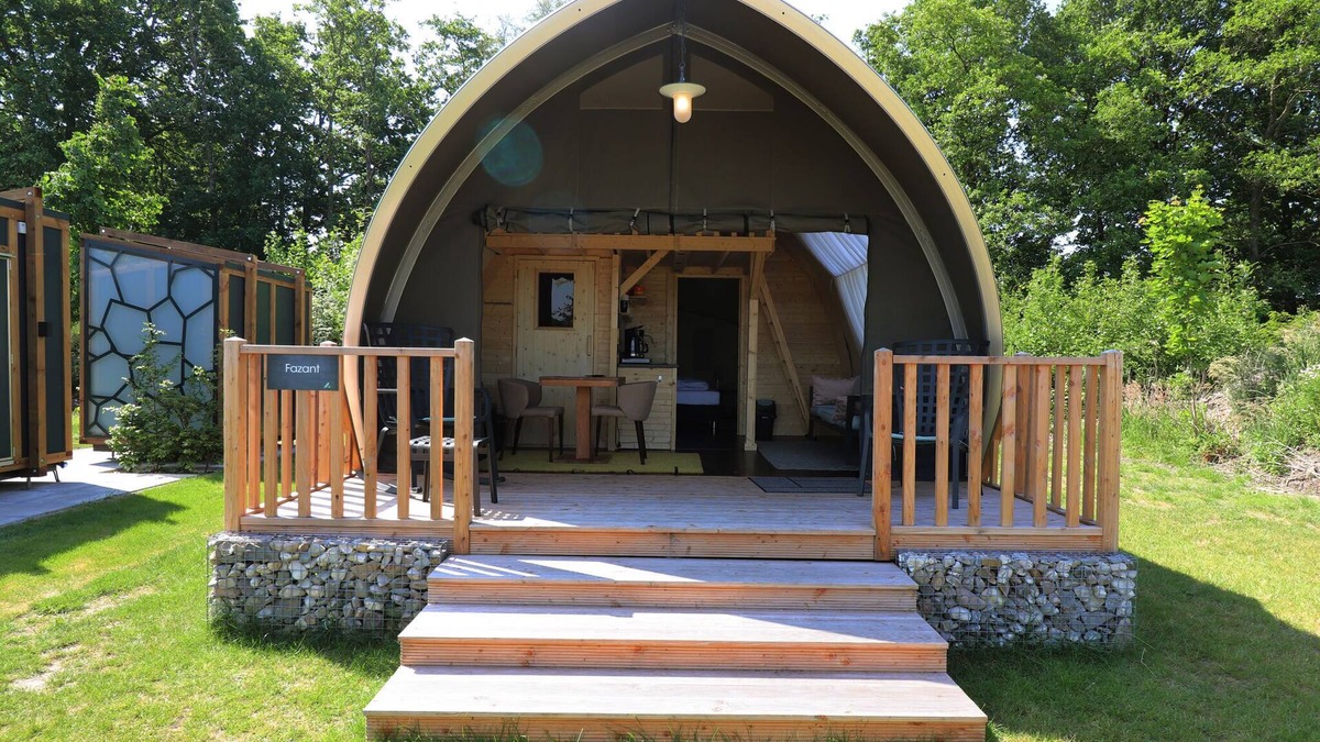 Dalerveen House | Romantic tent lodge in Dalerveen with sauna