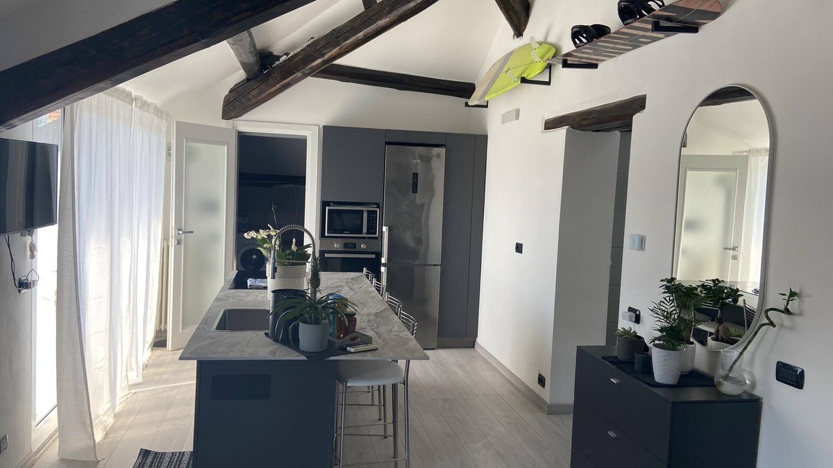 Albate Apartment | Rooftop Openspace With Balconies, Parking and bbq
