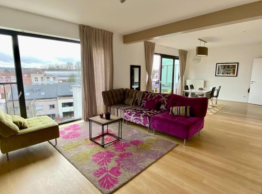 Ukkel Apartment | Rooftop with view
