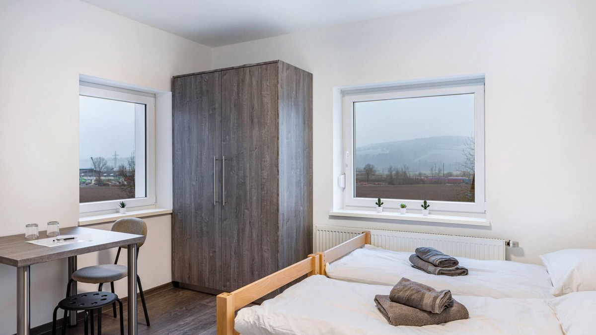 Rotenburg an der Fulda Apartment | Room '5' with Shared Garden and Wi-Fi
