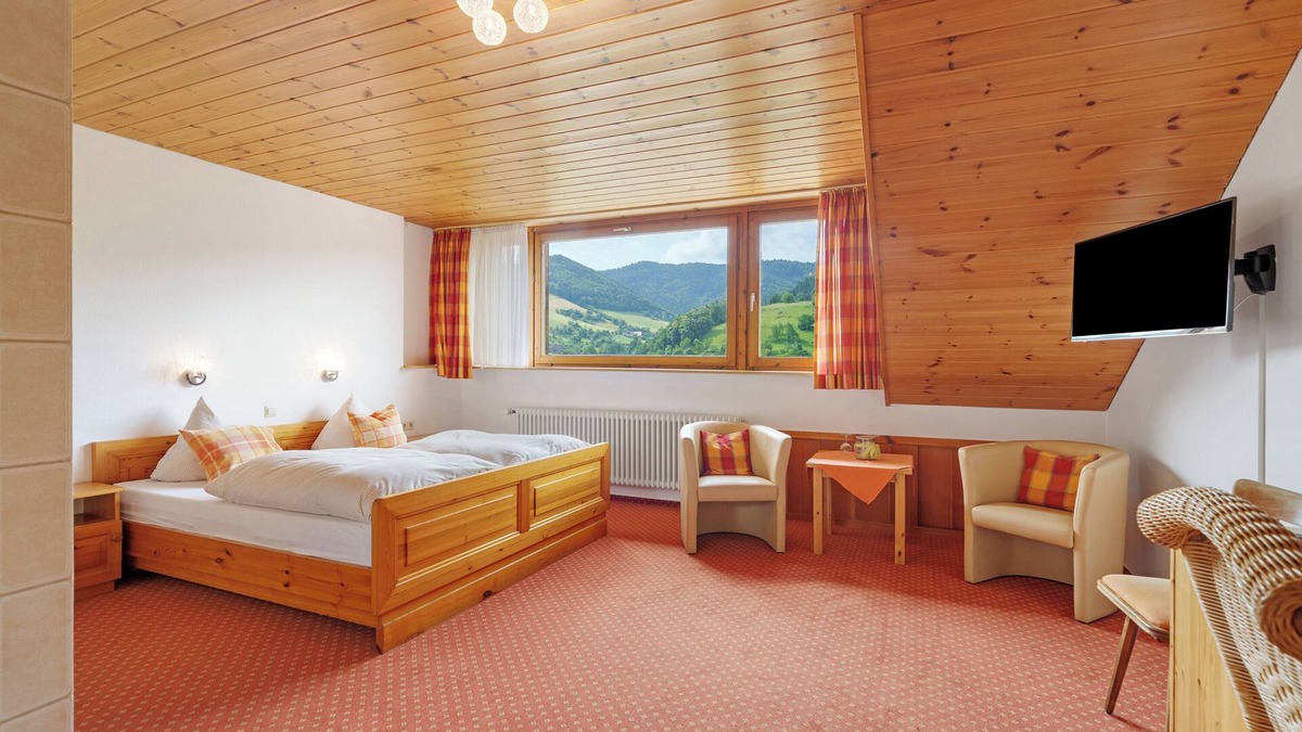 Glottertal Apartment | Room 'Deluxezimmer 2' with Mountain View, Shared Terrace and Wi-Fi