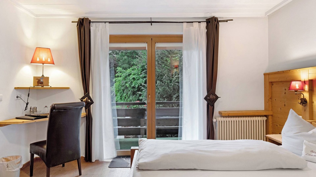 Bernau Apartment | Room 'Doppelzimmer 3' with Mountain View, Balcony and Wi-Fi