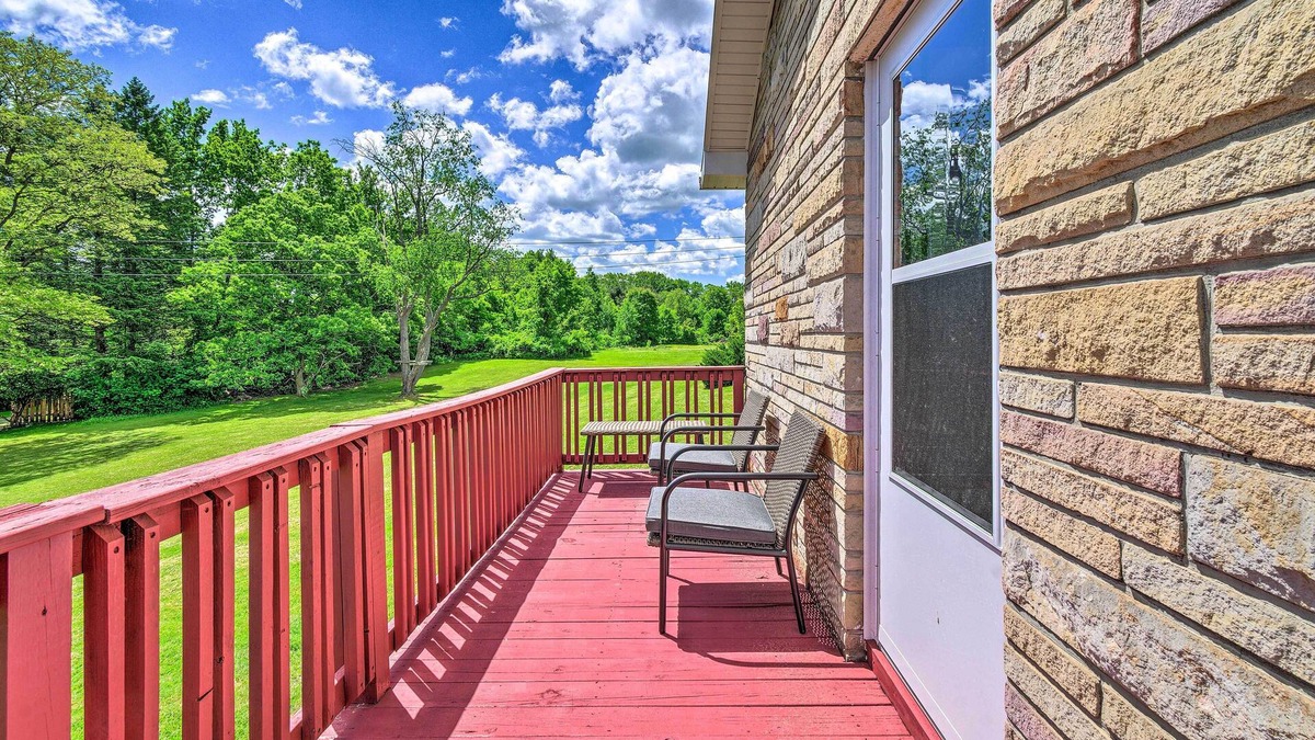 Montour Falls House | Roomy Montour Falls Retreat w/Private Pool!