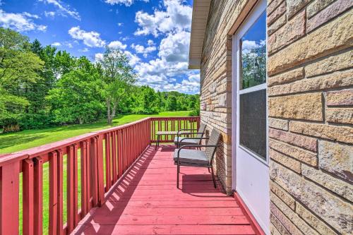 Montour Falls House | Roomy Montour Falls Retreat with Private Pool!