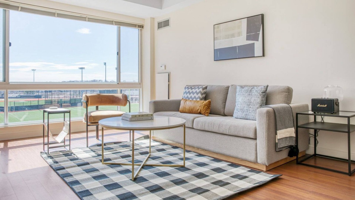 Dorchester Apartment | Roomy Symphony 1BR w/ Doorman & Business Center, near MFA, by Blueground