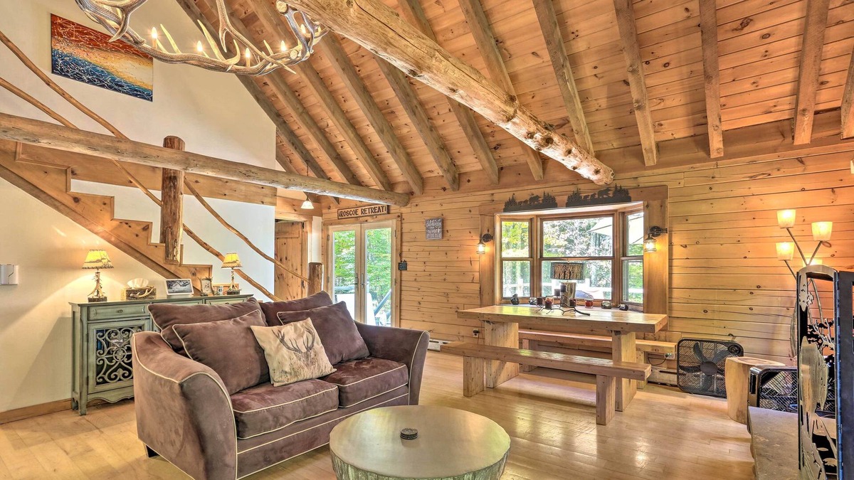 Town of Colchester Cabin | Roscoe Retreat: 3 Mi to Beaverkill River Fishing!