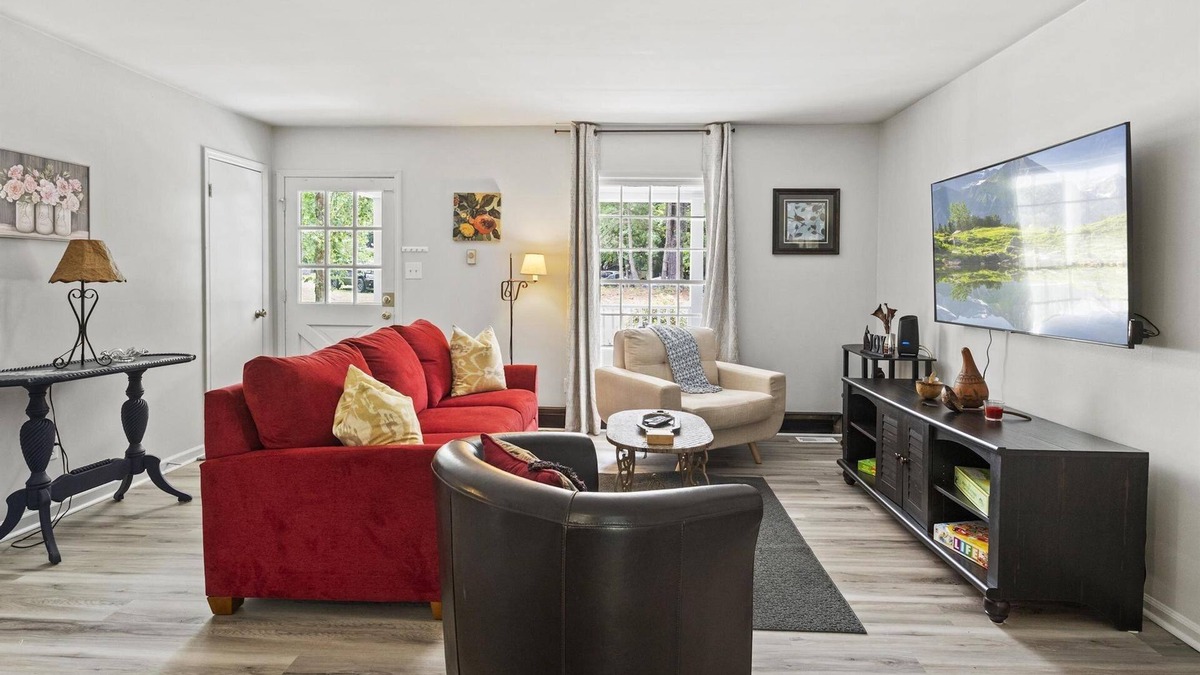 Knightdale House | Rose Garden - Delightful Private and Peaceful Home