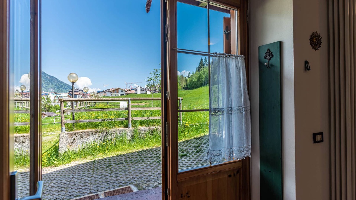 Andalo Apartment | Rossana at Maso Clamer, garden and Dolomites view with pets allowed