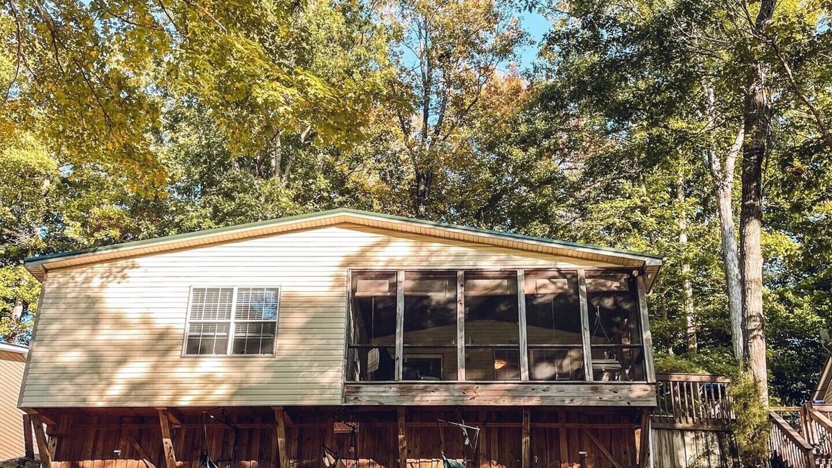 Falls of Rough House | Rough River lakefront - the BEST view for Fall!