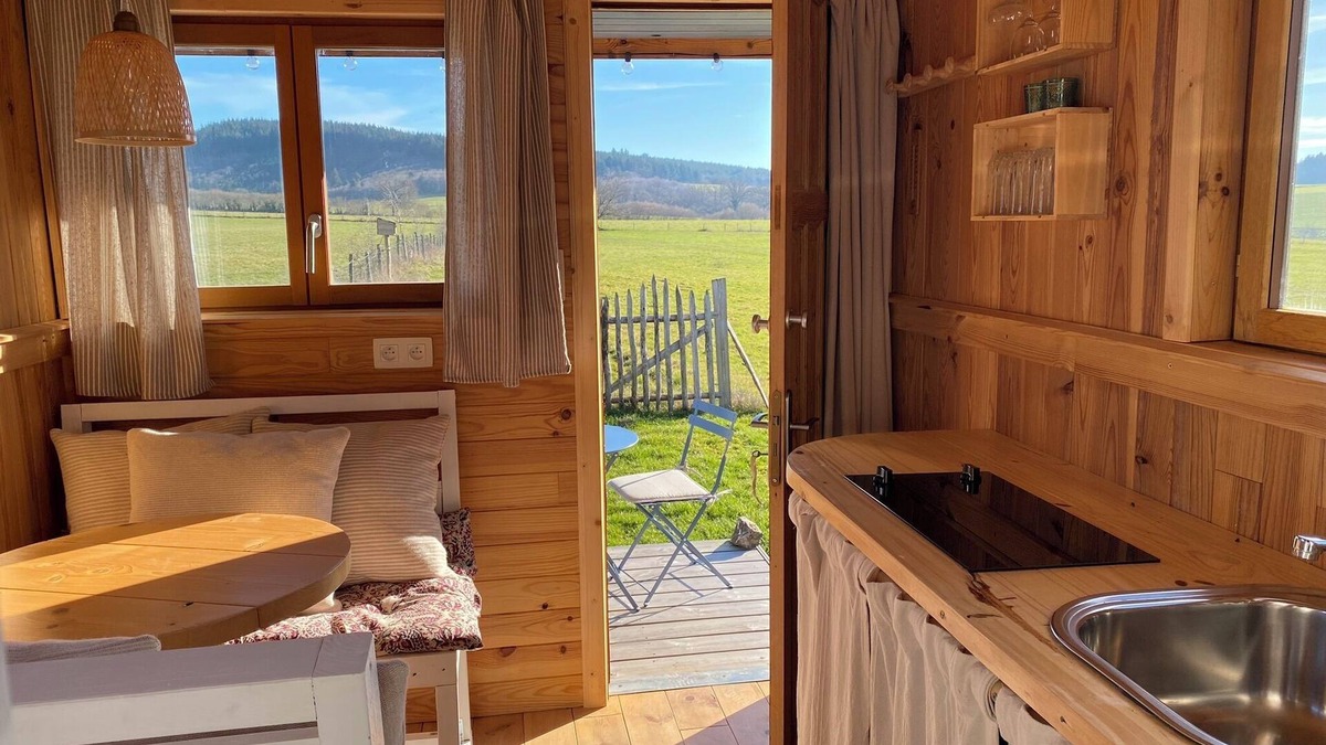 Champnetery Ski Chalet | Roulotte 360° Nature