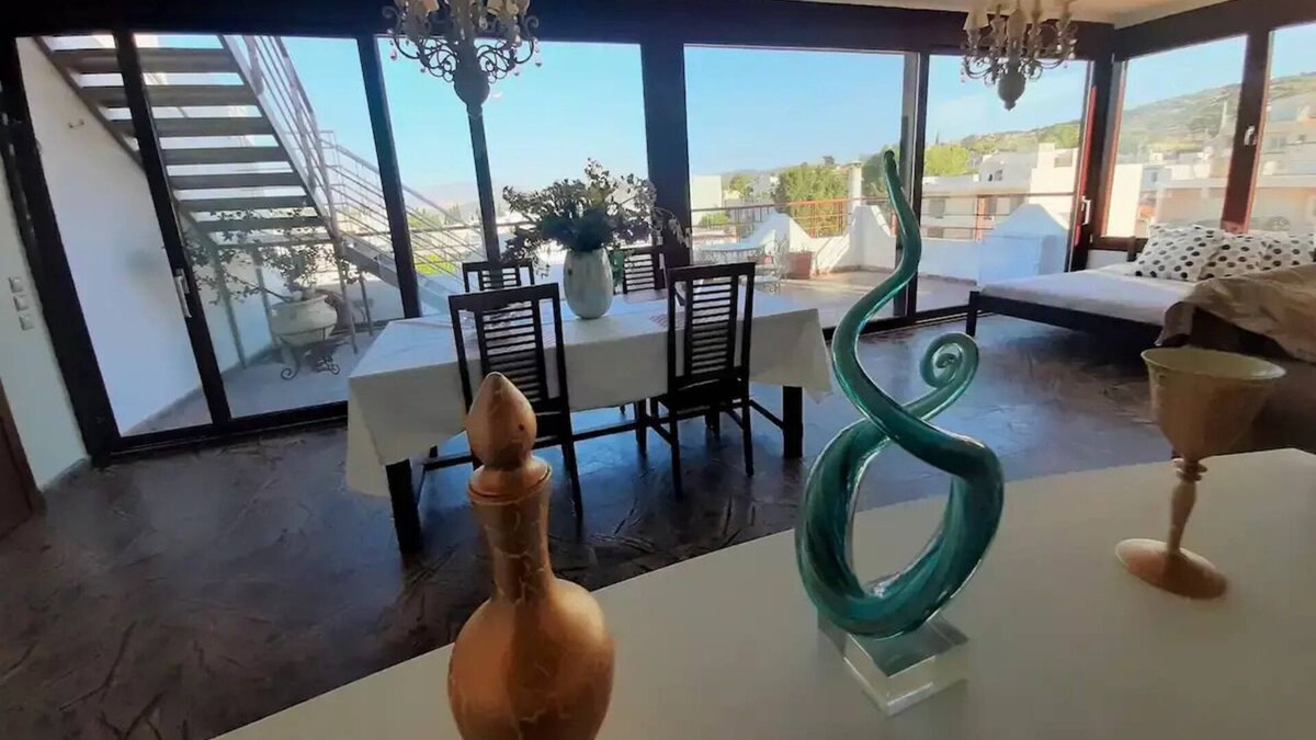 Kropia Apartment | Royal stylish view apart/10' from Athens airport