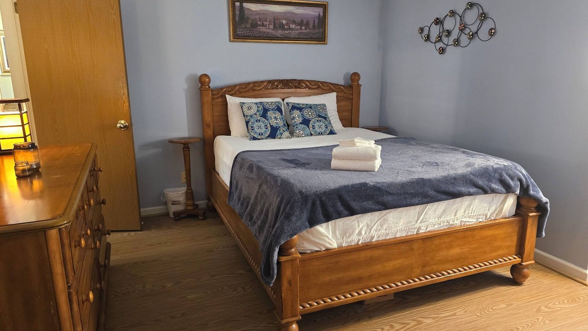 Canton Condo | Ruby's private 2-bedroom home with parking. Recently renovated with flooring.