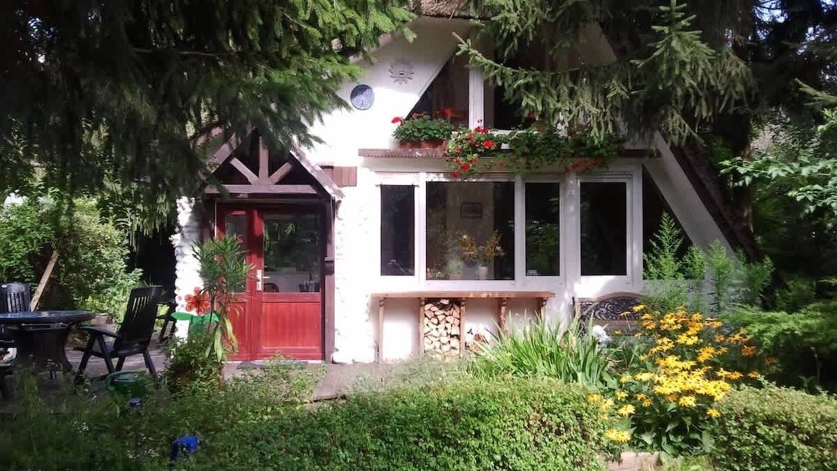 Wustrow House | Ruhiges & charmantes Ferienhaus am Canower See