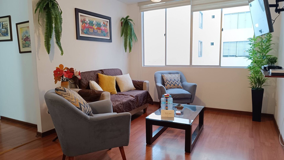 Reducto Apartment | Runawasi José Gonzales - 3bdr, Comfortable and Family-friendly, Miraflores