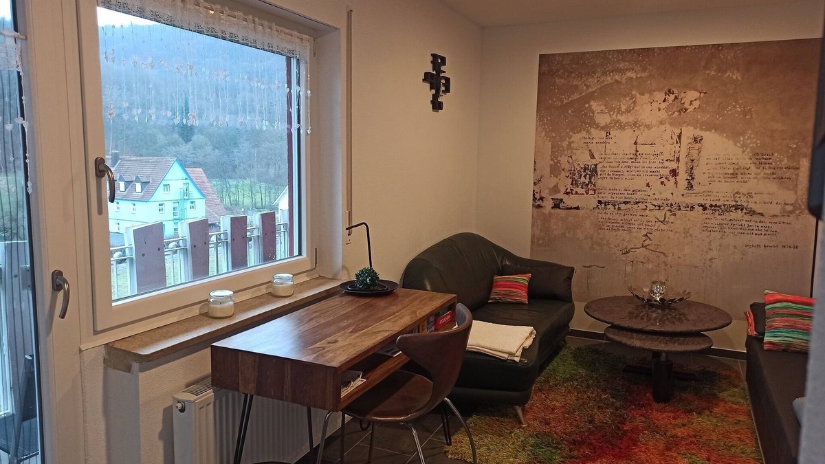 Michelau Apartment | Rundblick vacation apartment with balcony and barbecue facilities