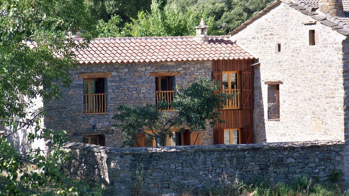 Ainsa-Sobrarbe Cottage | Rural house with fireplace and exclusive patio in the middle of nature. Near Ainsa.