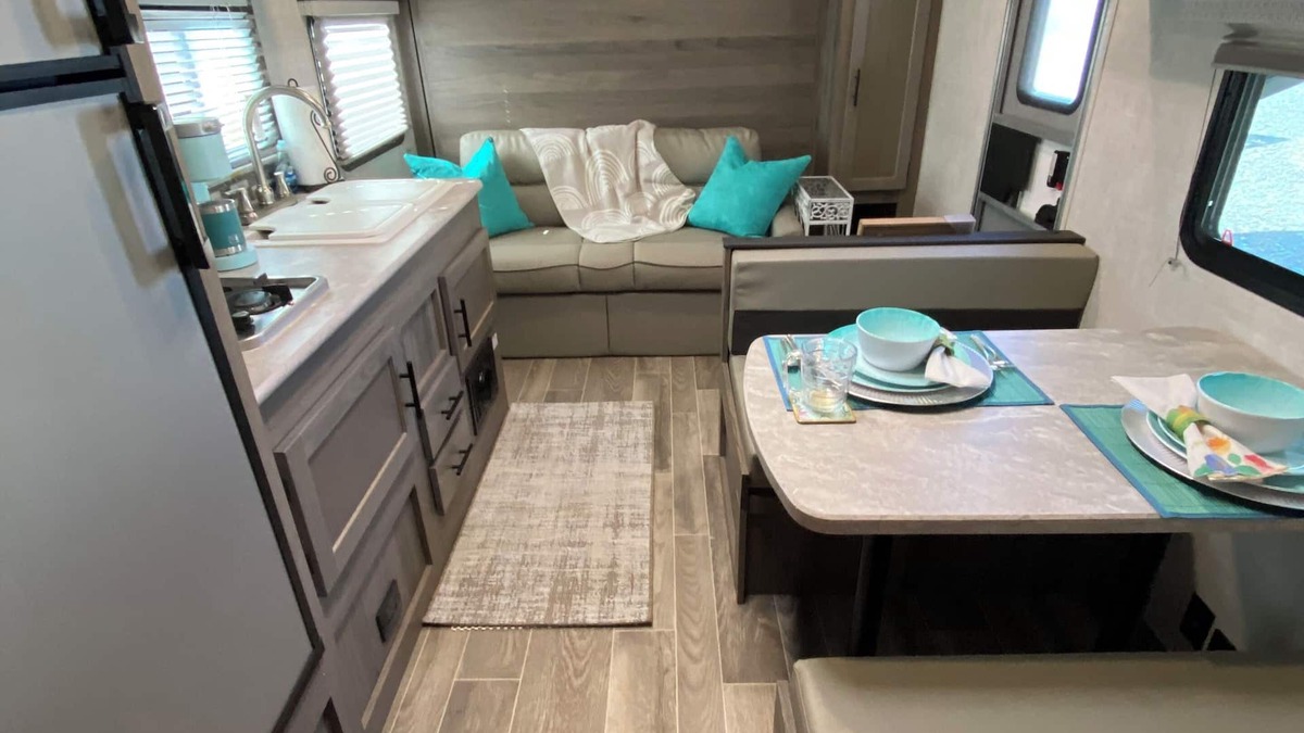 Siler City RV Rental | Rural NC GLAMPING to experience off the grid camping! Privacy & pond plus more!