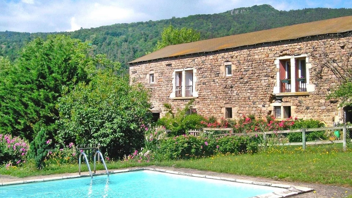 Retournac Apartment | Rural Pool Retreat in the Hills