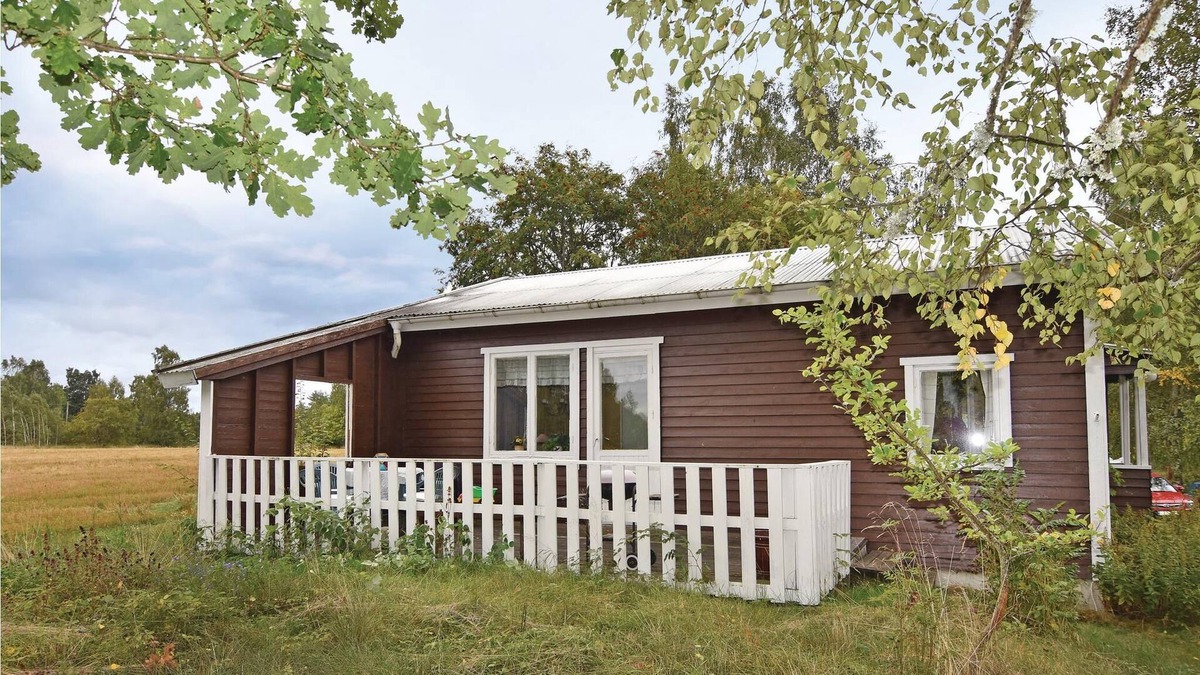 Falkoping House | Rurally located cottage with large, inviting terrace.