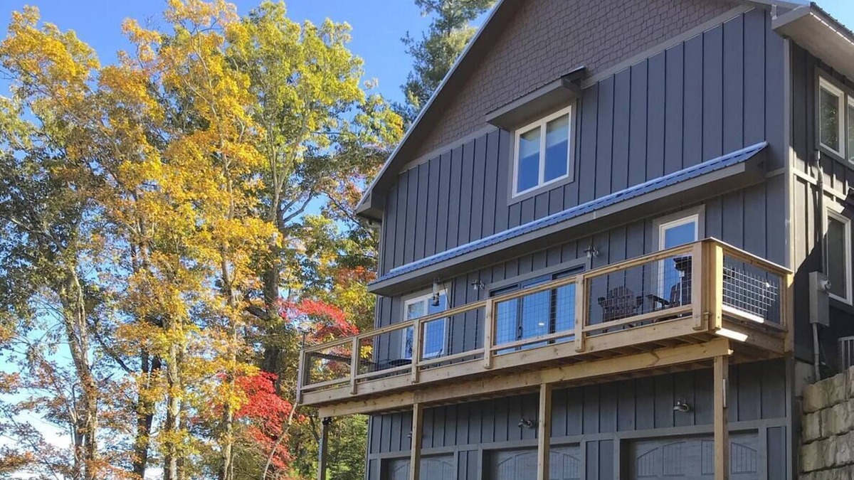Apple Ridge House | Rustic Barn Theme home long range views Luxe