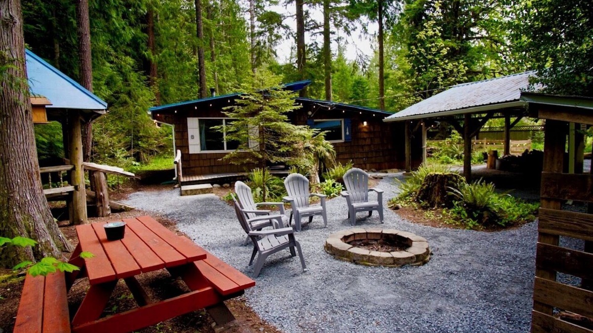 Ashford Cabin | Rustic cabin, nestled in the trees, under a mile to Mt. Rainier entrance.