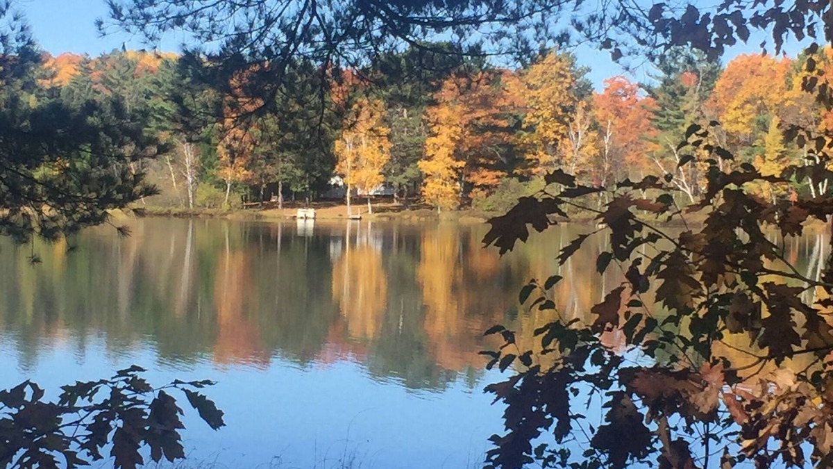 Iron River Cabin | Rustic cabin, two acres of privacy, on quiet McCarry Lake