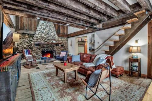Great Valley House | Rustic Cabin Wood Fireplace & Large Deck