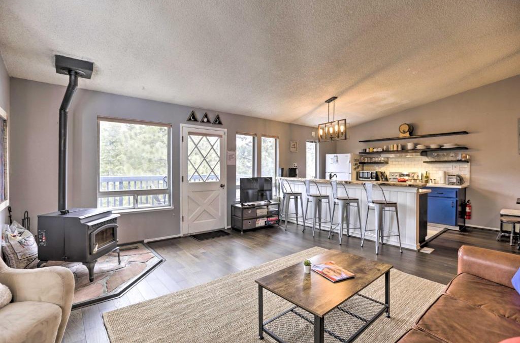 Tahoe Village House | Rustic-Chic Heavenly Condo, 5 Mi to Nevada Beach