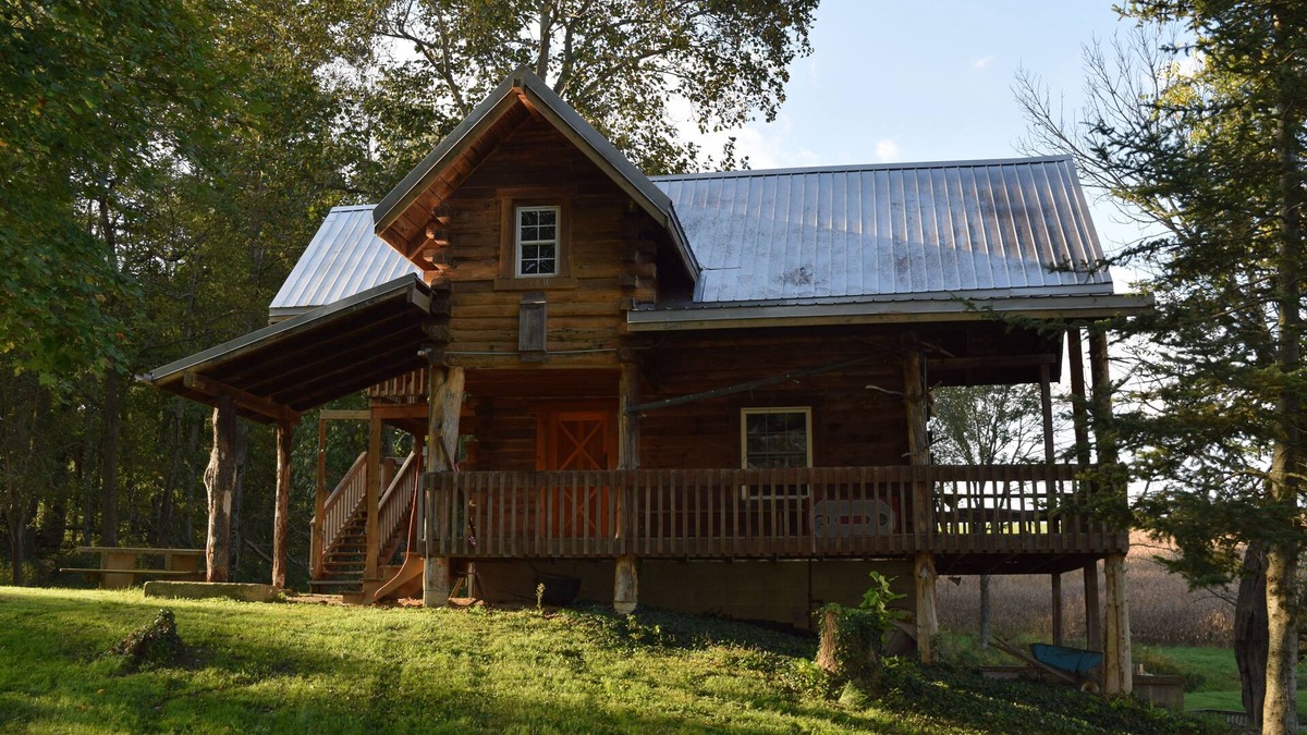 Keene Cabin | Rustic Hunting Cabin located on a Working Farm