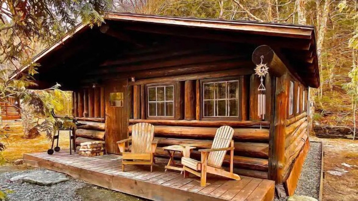 Lisbon House | Rustic Log Cabin #2 - "Peaceful Oasis"