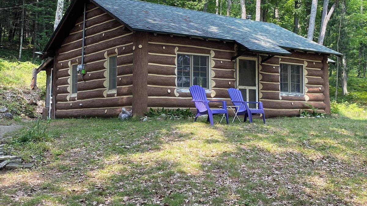 Atlanta Cabin | Rustic Log Cabin on beautiful Avery Lake.