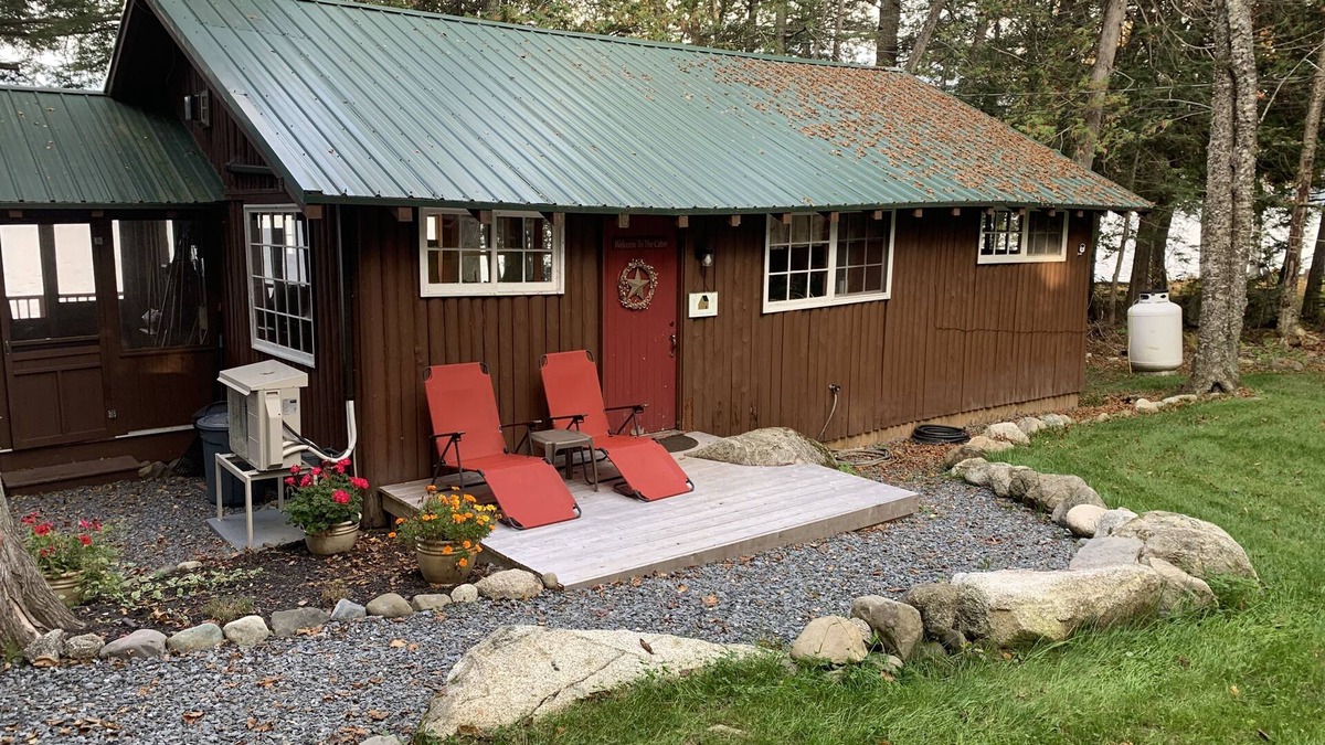 Hartland Cottage | Rustic Maine Camp on shores of Great Moose Lake