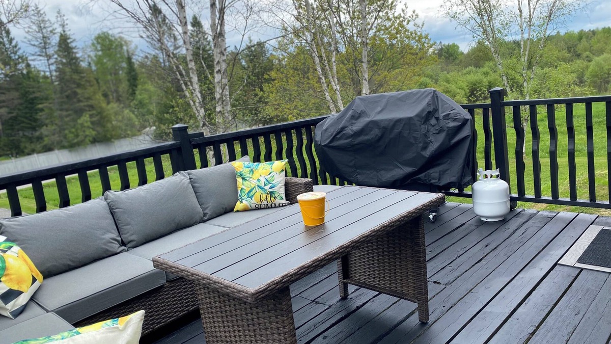 Coe Hill Cottage | Rustic Pet Friendly 4 Bedroom Open Concept Cottage with Hot Tub