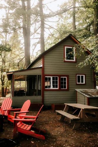 Corinth House | Rustic, Pet Friendly Cabin on the Hudson River, Perfect for a Glamping Weekend in the Adirondacks