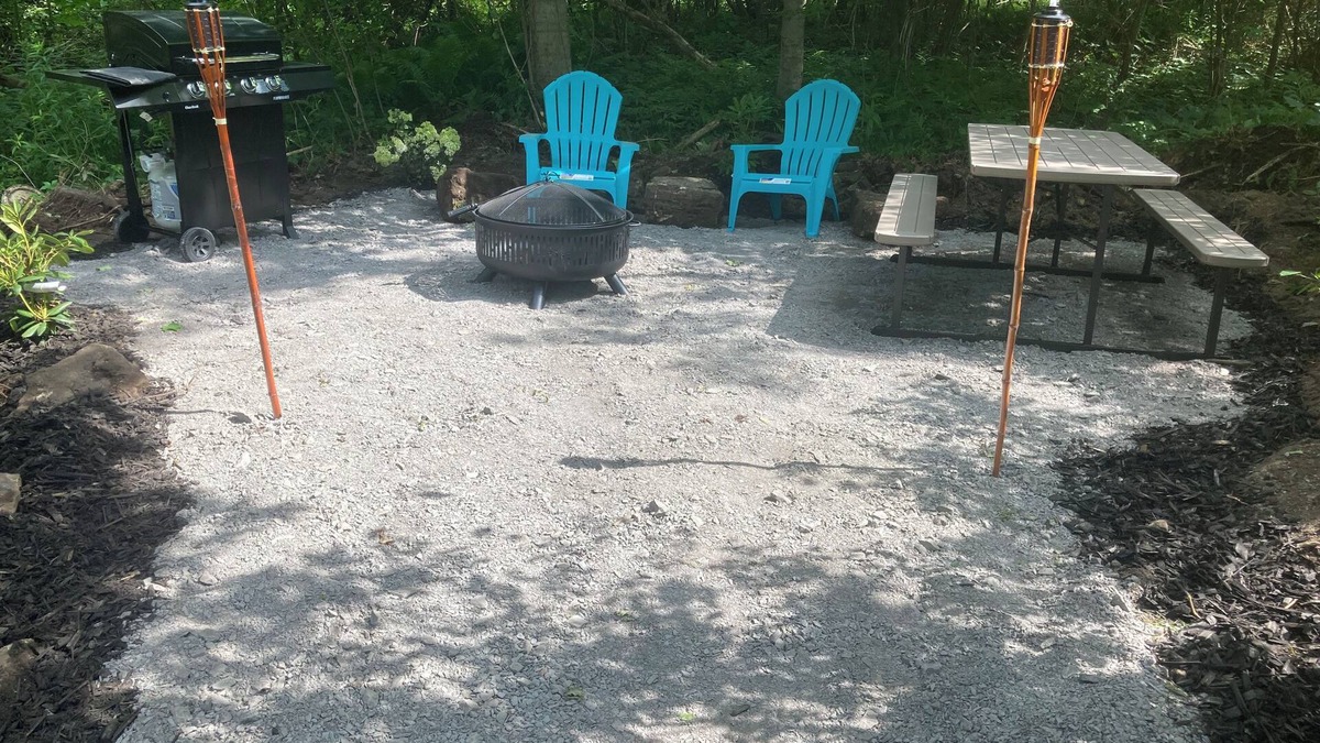 Lawrenceville RV Rental | Rv and campsite on the Deer River. 50 amp, sewage dump. 15x60 pad