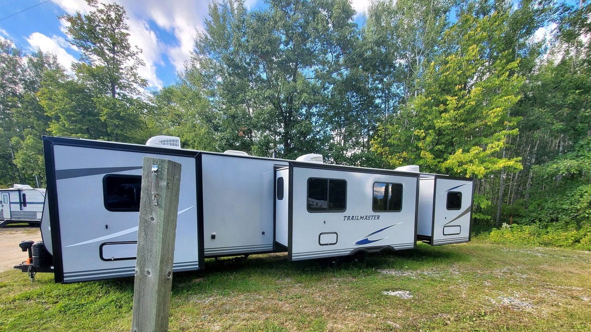 Federal Dam RV Rental | RV campsite on private Lot north end of Leech Lake