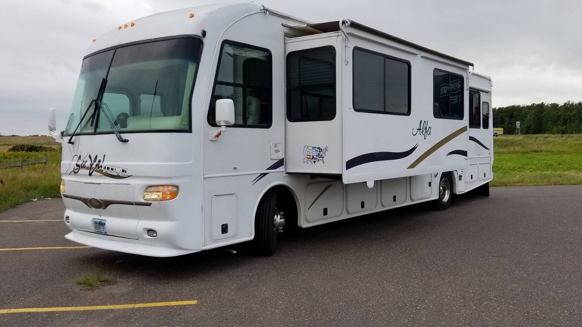 Maple Lake House | RV Life on a Beautiful lake with sunsets, great fishing, swimming and peace.
