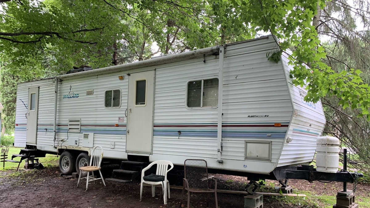 Onamia House | RV slide out wooded country setting