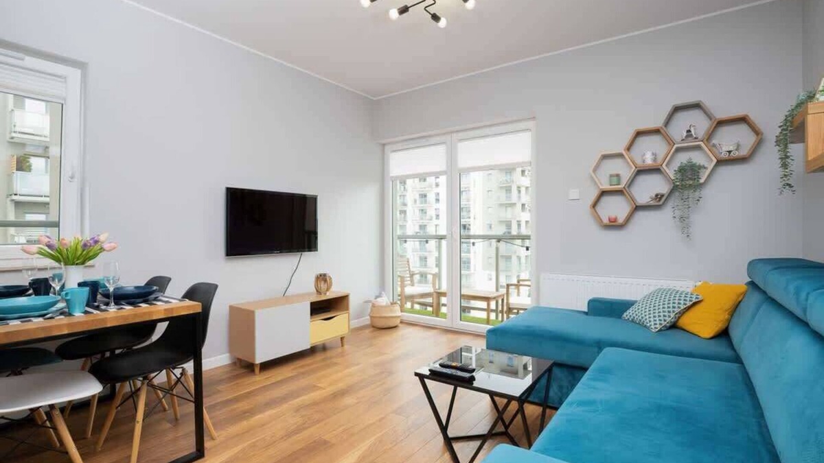 Przymorze Apartment | Rzeczypospolitej 4C | Apartment Gdańsk | Parking