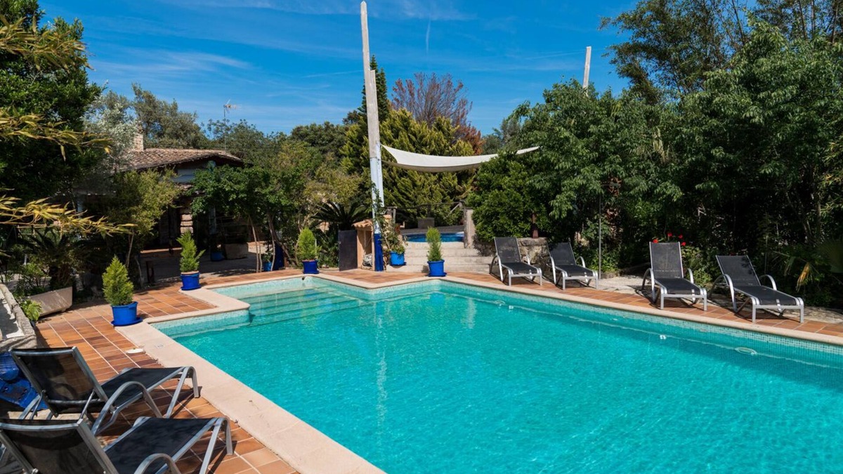 Campanet Cottage | Sa Caseta - Country house with pool, tennis, jacuzzi and views of the Tramuntana
